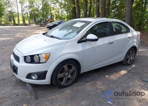 2012 Chevrolet Sonic 2Lz из США, поврежденный, VIN 1G1JE5SH0C4169270